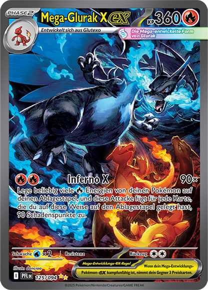 Pokémon Fatale Flammen - Display