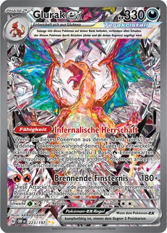 Pokémon Obsidianflammen - Display