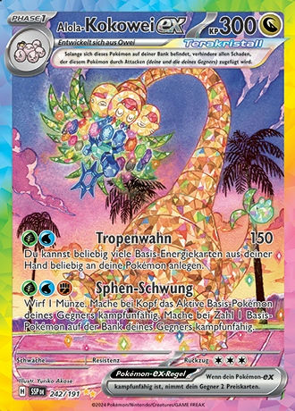Pokémon Stürmische Funken - Display