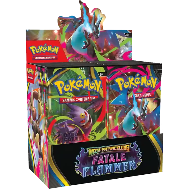 Pokémon Fatale Flammen - Display