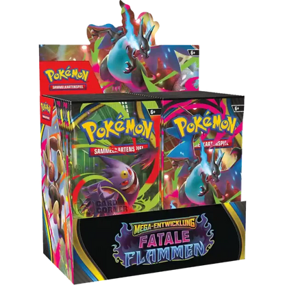 Pokémon Fatale Flammen - Display