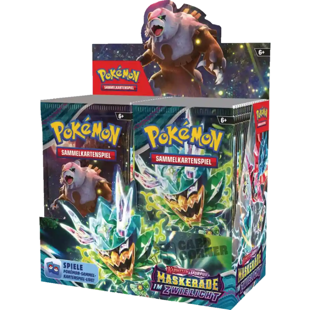 Pokémon Maskerade im Zwielicht - Display
