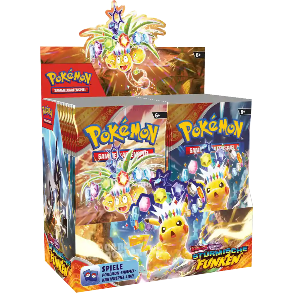 Pokémon Stürmische Funken - Display