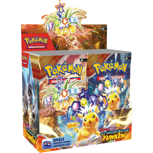 Pokémon Stürmische Funken - Display